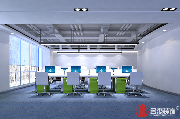 东田教育培训机构教师办公室装修设计